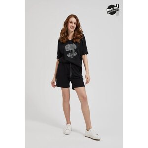 Women's shorts MOODO - black