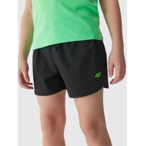 4F Boys' Beach Shorts - Black