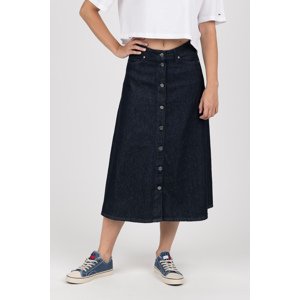 Tommy Hilfiger Skirt - SKIRT HW TAMARA dark blue