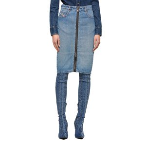 Diesel Skirt - DEPENCILZIP SKIRT blue