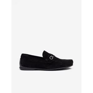 Black Men's Suede Loafers by Calvin Klein