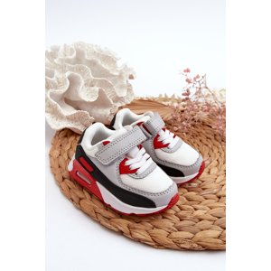 Boto Children's Sneakers with Velcro Red Krissandra
