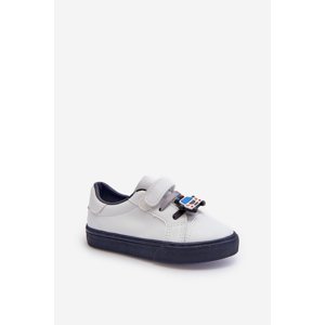 Boto Children's sneakers with velcro white-navy Pennyn