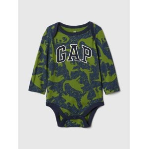 GAP Baby cotton bodysuit with logo - Boys