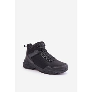 Insulated lightweight men's trekking shoes McBraun black