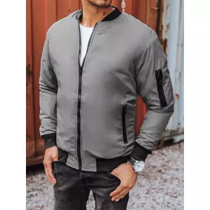 Kurtka męska bomber jacket grafitowa Dstreet