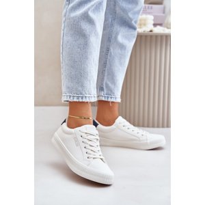Insulated women's sneakers Big Star white