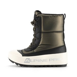 Women's winter shoes with insulated lining ALPINE PRO ODARA ivy green