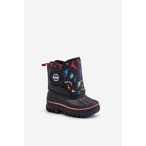 Lee Cooper children's snow boots with dry zip black
