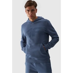 Men's Hoodie Pullover With Hood Blue 4FWMM00TSW