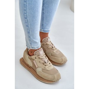 BIG STAR SHOES Ladies Leather Sneakers Big Star