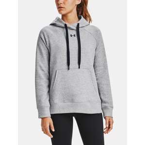 Under Armour Sweatshirt Rival Fleece HB Hoodie-GRY - Women's