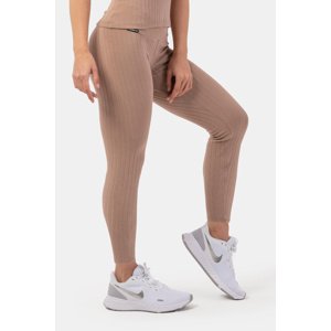 NEBBIA Ribbed High-waist leggings in organic cotton 405