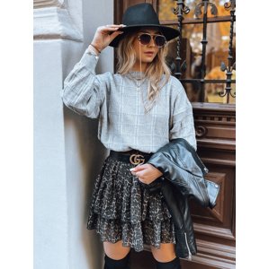 Sweter damski oversize SKYLARK szary Dstreet