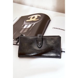marka niezdefiniowana Women's Wallet Made Of Eco Leather Black Irinda
