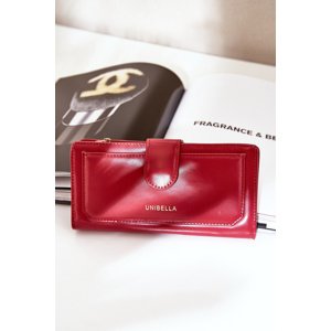 marka niezdefiniowana Women's Wallet Made Of Eco Leather Red Kalinessa