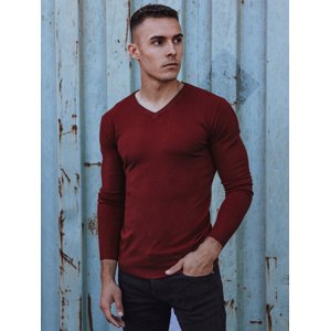 Sweter męski bordowy Dstreet