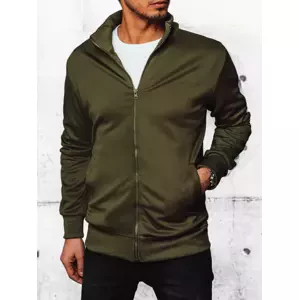 Bluza męska rozpinana zielona Dstreet