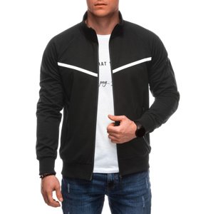 Edoti Men's unbuttoned sweatshirt