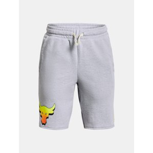 Under Armour Shorts UA Project Rock Terry Shorts-GRY - Boys