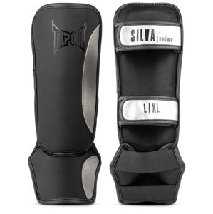 Tapout Junior artificial leather shin guards (1 pair)