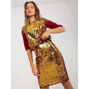 Skirt-LK-SD-507019.49-burgundy