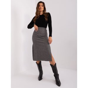 Skirt-LK-SD-509400.87P-Grey-Black