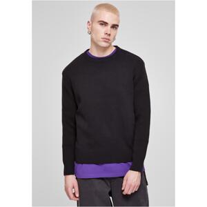 Heavy oversized sweater black
