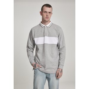 Grey/white rugby shirt