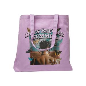 Days Before Summer Oversize Canvas Tote Bag lilac