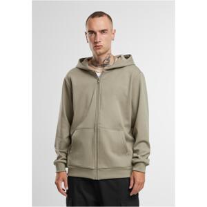 Men's zip-up hoodie Cozy light green