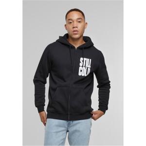 Men's zip-up hoodie Still Cold black