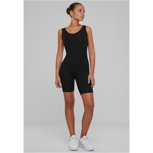 Women's Organic Stretch Jersey Jumpsuit - Black