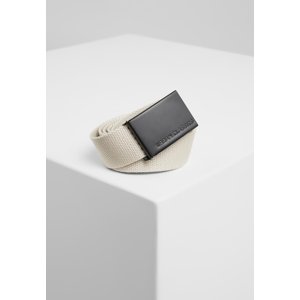 Canvas belts sand/black