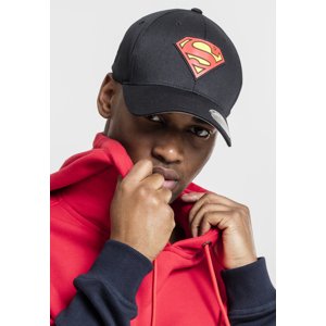 Superman Flexfit Cap Black/Black