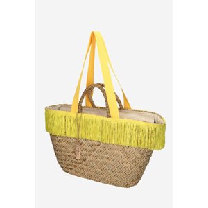 Beach Bag Nobo XP0320-C008 Beige-Yellow