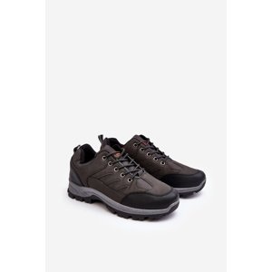 Boto Men's Trekking Sport Shoes Black Alveze