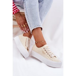 Ladies Sneakers With Lace Lee Cooper