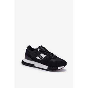 Warm Men Sneakers On Platform Lee Cooper LCJ-25-03-3378M Black