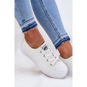 Womens Platform Sneakers White LEE ISLA C WOMEN LOW
