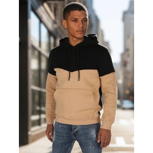 Bluza męska basic z kapturem czarna Dstreet