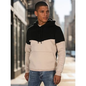 Bluza męska basic z kapturem czarna Dstreet