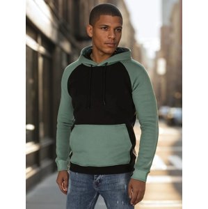 Bluza męska basic z kapturem czarna Dstreet