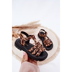 Boto Girls Sandals With Decorative Detail Panther Serina