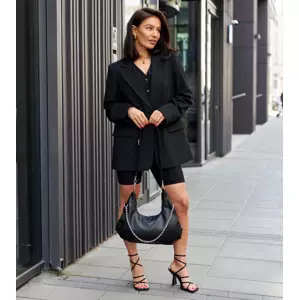 Gemre Black shoulder bag with chain Bikata