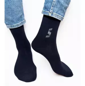 Gemre Navy blue men's warm socks Narus