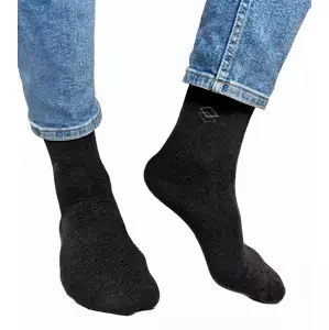 Gemre Dark gray men's warm socks Narus