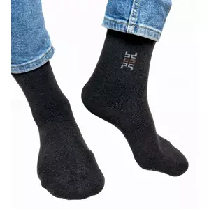Gemre Dark grey men's warm socks Narus