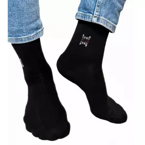 Gemre Black men's warm socks Nerput