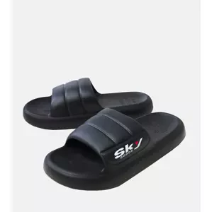 Gemre Black men's rubber flip-flops Torwald